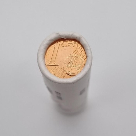 Монета 1 цент. 2012 год, Эстония. Ролл (50 монет).