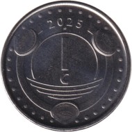 Монета 1 цент. 2025 год, Синт-Мартен. Монета 1 цент. 2025 год, Синт-Мартен.