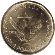 Монета 1 доллар. 2026 год, Канада. Счастливый канадский доллар. Монета 1 доллар. 2026 год, Канада. Счастливый канадский доллар.